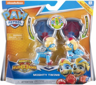 PAW Patrol - Čísla mocné mláďatá žiariacich dvojčiat pes hliadka