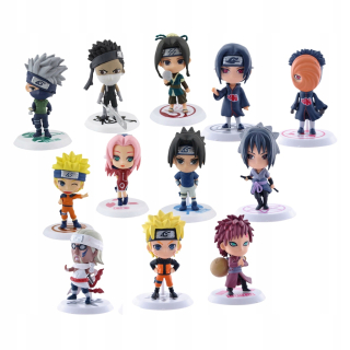 NARUTO - Naruto figúrky, ako je znázornené na obrázku