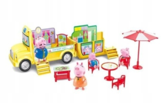 Pepa Pig - Figurín Prasa PEPPA PAG GEORGE AUT