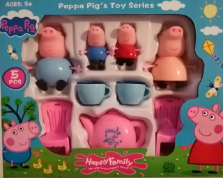 Pepa Pig - Obrázky Peppa + Nábytok, príslušenstvo