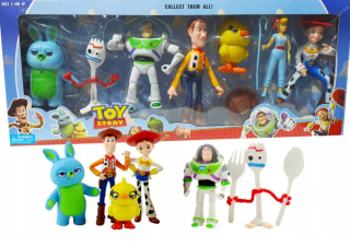 Toy príbeh 4 pigurki 7 buzz chuckle stut