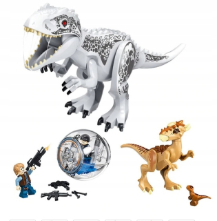 Jurský svet - Figuriny blokuje dinosaury Jursic World 3 kusy