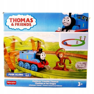 Vláčik Tomáš - Fisher Cena Tomek Trackmaster Set s opicou