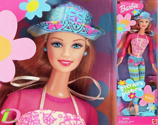Barbie - Kvetina Power Barbie Mattel, 2000 Nový Popis čítania
