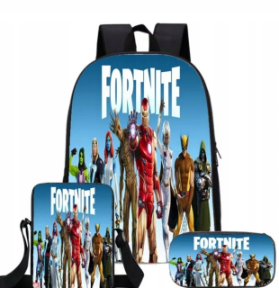 Školská taška - batoh, set, zostava - Fortnite Nový batoh Set Pencil Case Bag