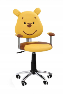 Medvedík Pú - Detský kreslo Winnie do otočného stola