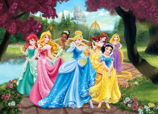 Fototapeta Disney Princezná 160 x 115 - AG dizajn