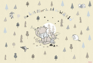 Medvedík Pú - Nástenné nástenné maľby Disney Kubuś POOH 368x254 cm