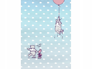 Medvedík Pú - Nástenné nástenné maľby Deti Winnie POOH Piglet lepidlo