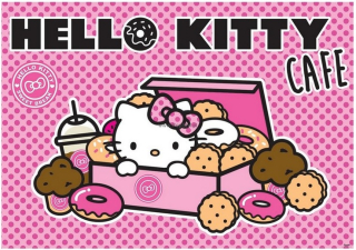 HELLO KITTY Nástenné maľby Hello Kitty Kitten Cat Rôzne vzory -L