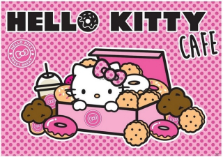 HELLO KITTY Nástenné maľby Hello Kitty Kitten Cat Rôzne vzory -xxx