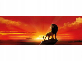 Leví kráľ - Nástenné maľby Baby King Lion Disney Bargain