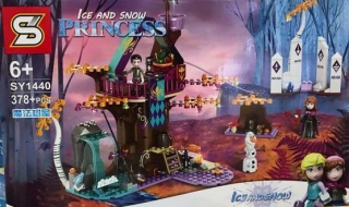 Elsa Frozen - Mrazené 2 krajiny Ice Elsa a domový dom