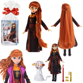 Elsa Frozen - Mrazené 2 bábiky Anna Head na česanie zariadenia
