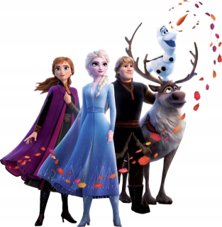 Elsa Frozen - Frozen II Land of Ice Elza a Anna, Elsa