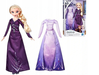 Elsa Frozen - Mrazená krajina Ice 2 Bábika ELSA + Gown E6907 E5500