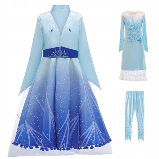 Elsa Frozen - Mrazené šaty Set Elsa Land of Ice 160 cm