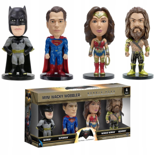 Superman - Funko Mini Wacky Wobler 4pak Batman Superman