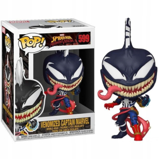 SPIDERMAN - Funko pop! Spiderman Venomizovaný kapitán Marvel 599