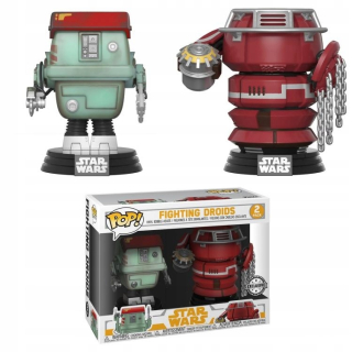 STAR WARS - Funko Pop Star Wars Bobble 2-pack solo - boj Dro