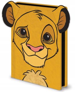 Leví kráľ - Kožušinový notebook Simba - King Lion