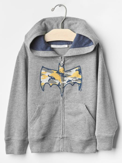BATMAN -  Gap Batman Šedá mikina pre chlapec 2t