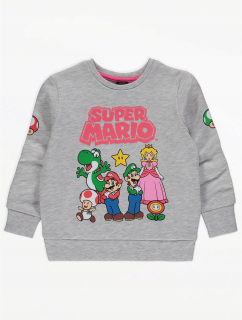 Super Mario - George Baby Mikina Super Mario__104-110