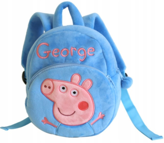 Detský batoh - George Peppa Plush Bathpack pre materskú školu
