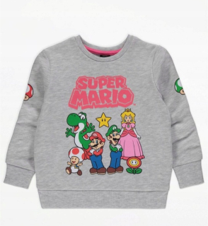 Super Mario - George Blouse New 98 * 2-3 roky Super Mario Extra Hit
