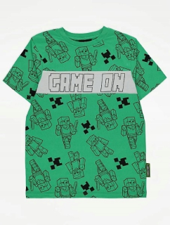 MINECRAFT - George Blúzky 146-152 11-12 rokov Minecraft T-Shirt