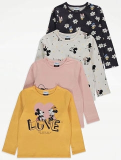 Minnie Mouse - George Bluses 86-92 4Pak Blúzky 4s Disney Minnie