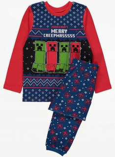 MINECRAFT - George Pajamas New 134 Minecraft Blouse nohavice