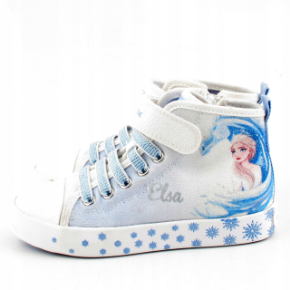 Elsa Frozen - GEOX CIAK J1504D RFV BLUE STROJE SIZE 27