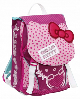 HELLO KITTY Giochi Preziosi Backpack Hello Kitty + čelenka