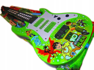 BEN 10 - Elektrické gitary Efekty Zvukové LED reťazce Ben10