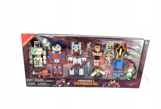 MINECRAFT  - GOLEM BIGH SET MINECRAFT Obrázok 5 ks. Príslušenstvo