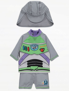 TOY STORY - Gorge kúpací oblečenie Buzz Toy Story Cap 92-98