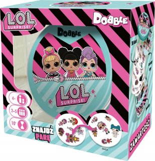 Bábiky LOL - DOBBLE L.O.L. Prekvapenie! Nájsť niekoľko rebelov