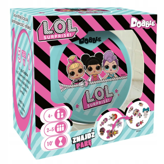 Bábiky LOL - Hra Dobble Lol Surprise Dolls Cards vníma