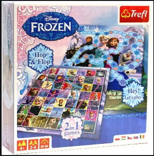 Elsa Frozen - Mrazené hra Elsa Tref Land of Ice Disney Hop Flop