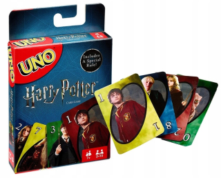 HARRY POTTER - Herná karta Uno Harry Potter Original Mattel