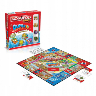 SUPER ZINGS - Monopoly Junior Monopol Super Zings 4 čísla