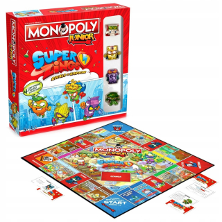SUPER ZINGS - Hra Monopoly Super Zings Junior Hasbro