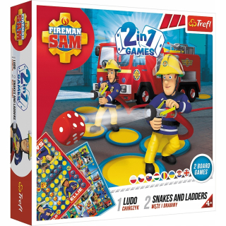 Požiarnik Sam - Palubná hra Čínska 2N1 Fireman Sam Trefl