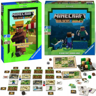 MINECRAFT - Stravovanie hra Minecraft Builder Biomes + Dodatok