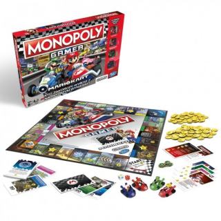 Super Mario - Strategická hra Monopoly Mario karty E1870