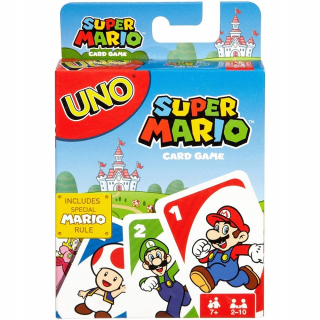 Super Mario - Hra Uno Card Super Mario Bros Mattel