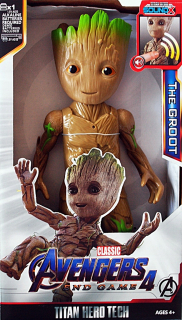 VEĽKÁ POSTAVA GROOT 30 cm so zvukom Avengers
