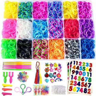 Gumové pásy Loom Bands 7100ks