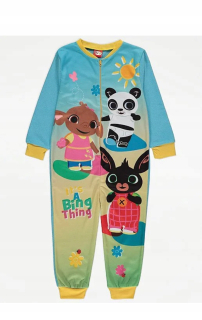 BING A PRIATELIA - George_92-98_ Fleece Pajama_Kombinezon_ Bing